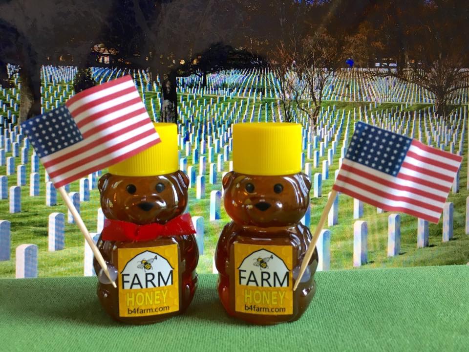 "Mr. & Mrs. Bear want to thank all those who gave their lives for our freedom! God bless America!" May 30, 2016
